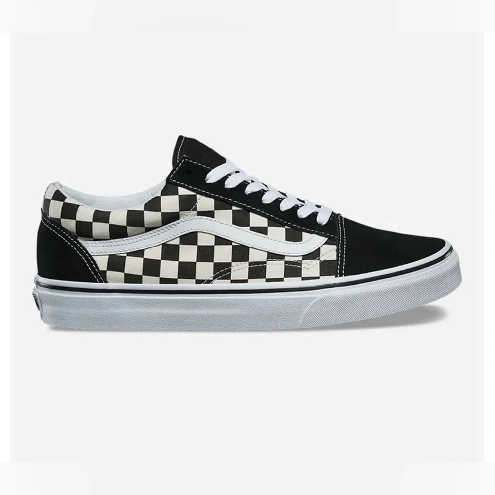Vans OLD SKOOL Checkerboard Classic Black/White Size 11 [VN0A38G1P0S] New
